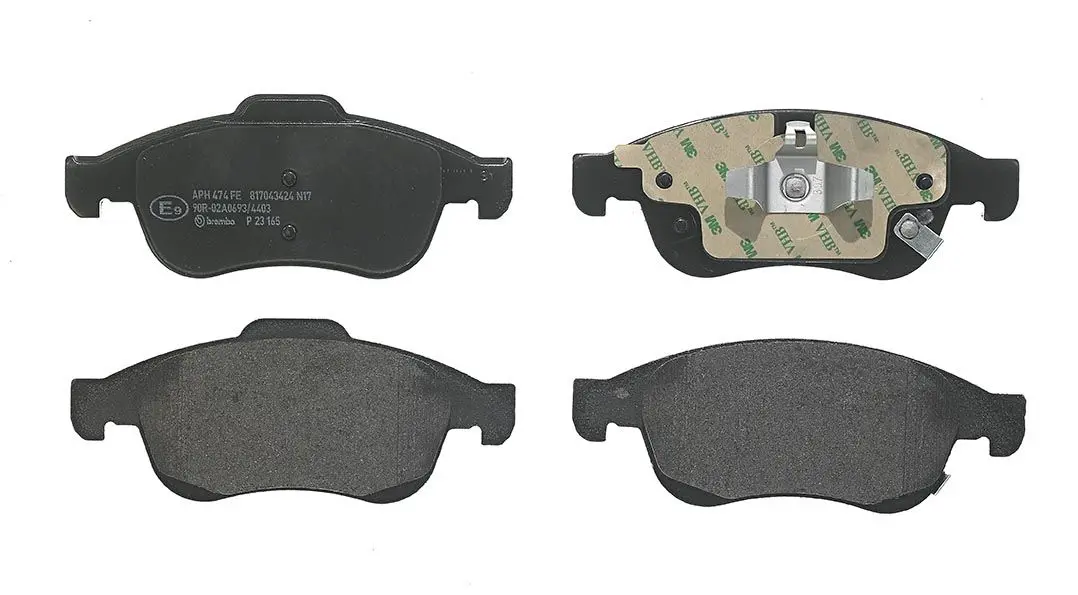 Sada brzdových destiček, kotoučová brzda BREMBO P 23 165