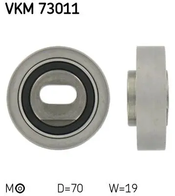 Napínací kladka, ozubený řemen SKF VKM 73011