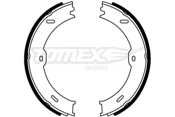 Sada brzdových čelistí TOMEX Brakes 22-13