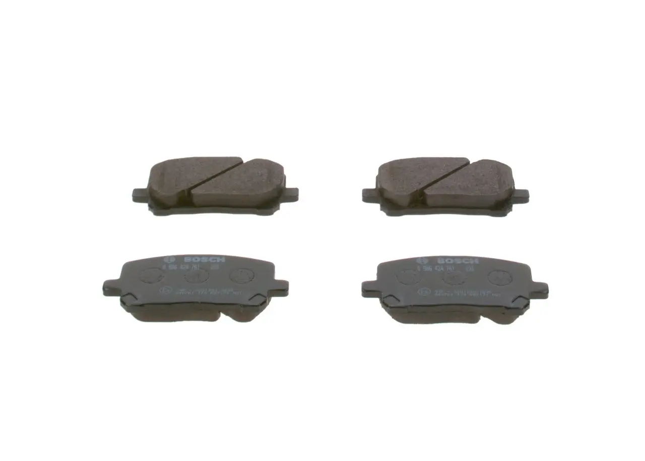 BOSCH Sada brzdových destiček, kotoučová brzda 0986424761