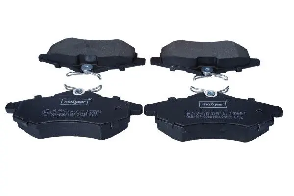 Sada brzdových destiček, kotoučová brzda MAXGEAR 19-0513