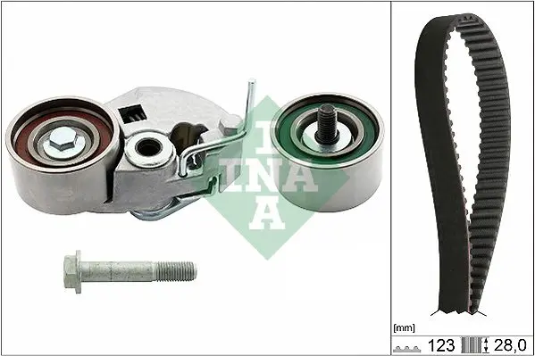 Sada rozvodového řemene Schaeffler INA 530 0542 10