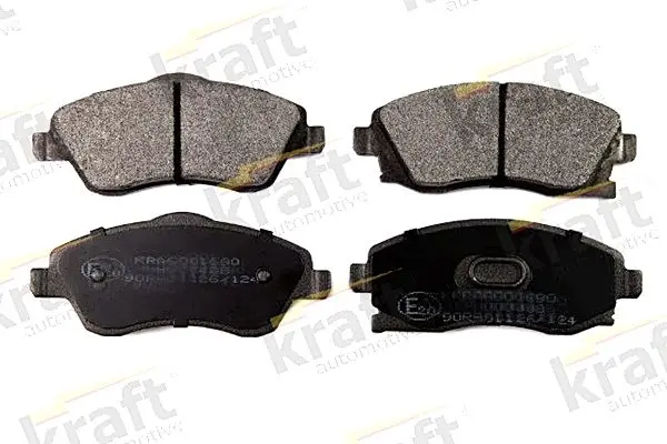 Sada brzdových destiček, kotoučová brzda KRAFT AUTOMOTIVE 6001690