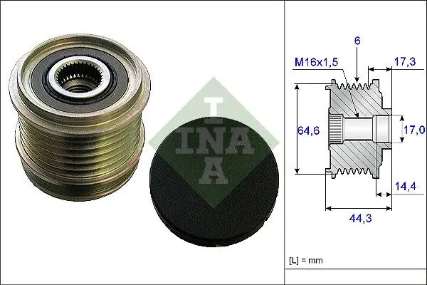 Předstihová spojka Schaeffler INA 535 0130 10