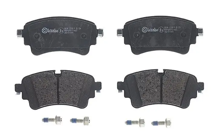 BREMBO Sada brzdových destiček, kotoučová brzda P85154