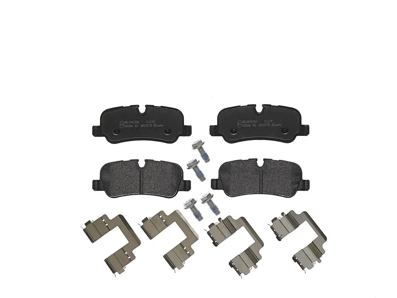 Sada brzdových destiček, kotoučová brzda BREMBO P 44 019