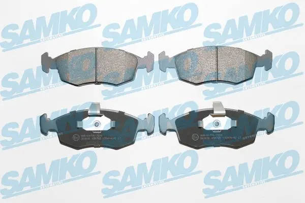 Sada brzdových destiček, kotoučová brzda SAMKO 5SP785