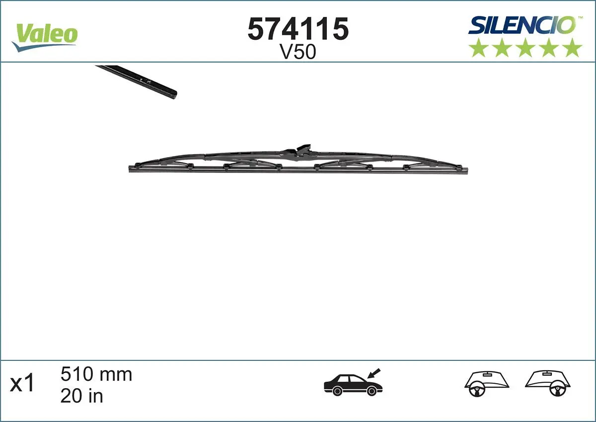 VALEO List stěrače 574115