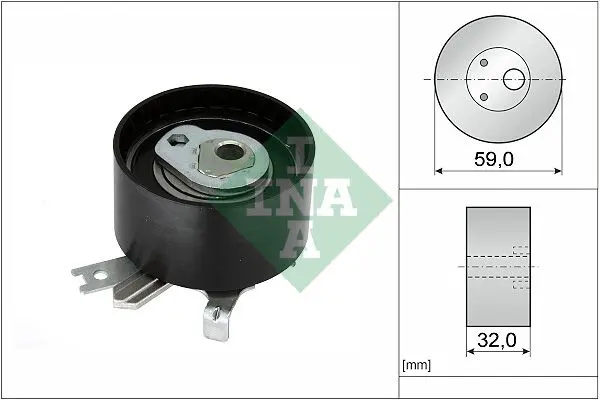 Napínací kladka, ozubený řemen Schaeffler INA 531 0906 10