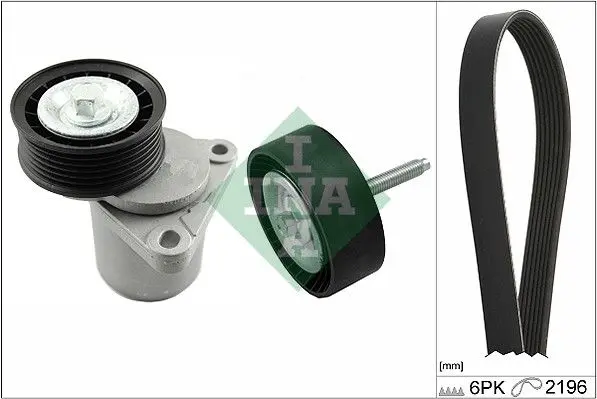 Sada žebrovaných klínových řemenů Schaeffler INA 529 0219 10