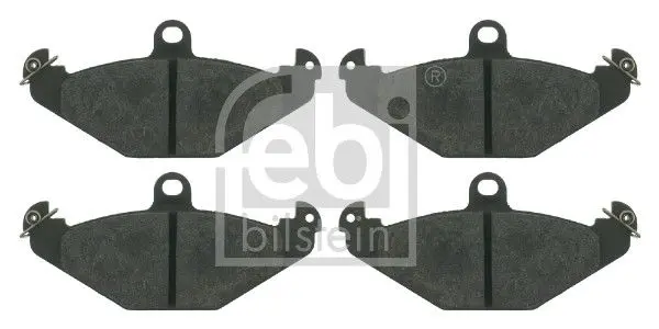 FEBI BILSTEIN Sada brzdových destiček, kotoučová brzda 16403