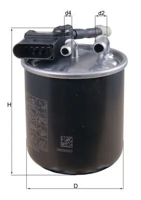 Palivový filtr KNECHT KL 913