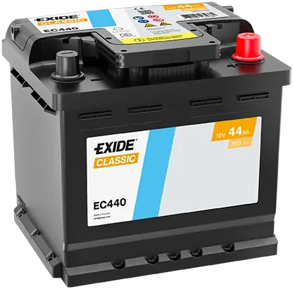 Autobaterie Exide Classic 12V, 44Ah, 360A, EC440