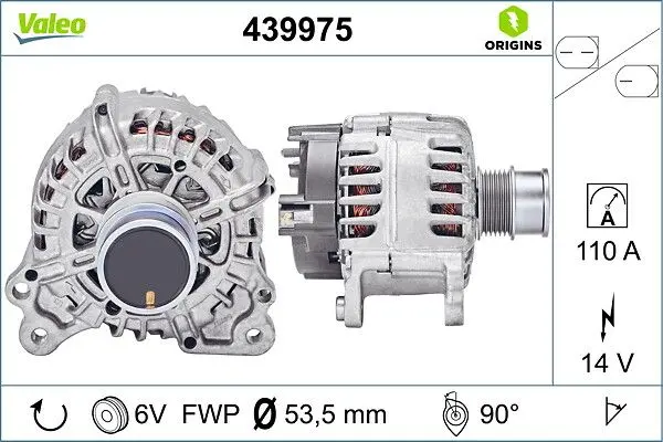 generátor VALEO 439975