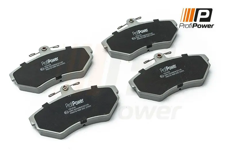 Sada brzdových destiček, kotoučová brzda