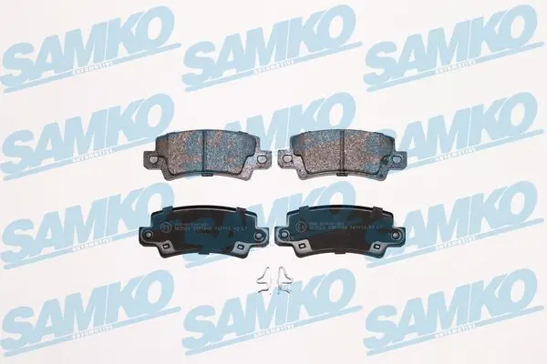 Sada brzdových destiček, kotoučová brzda SAMKO 5SP1068