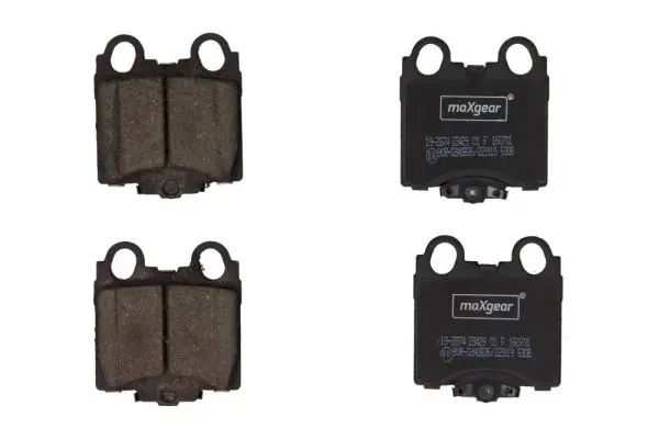 Sada brzdových destiček, kotoučová brzda MAXGEAR 19-2874