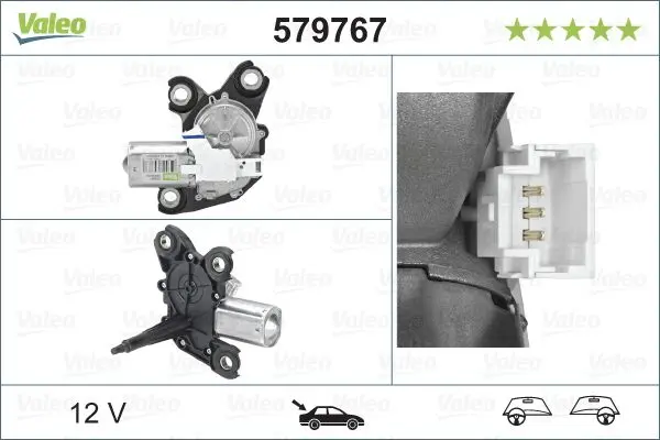 VALEO Motor stěračů 579767