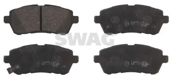 Sada brzdových destiček, kotoučová brzda SWAG 83 91 6771
