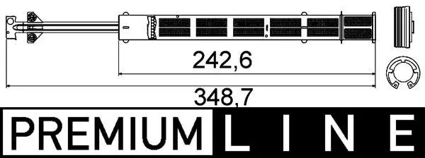 Sušárna, klimatizace MAHLE AD 56 000P