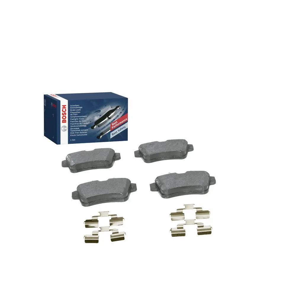 BOSCH Sada brzdových destiček, kotoučová brzda 0986494640