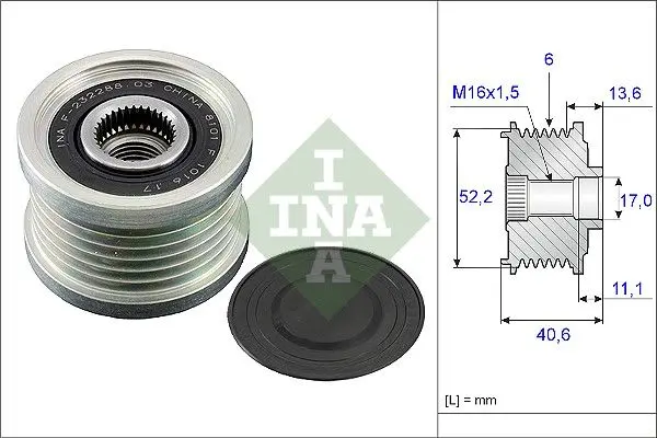 Předstihová spojka Schaeffler INA 535 0044 10