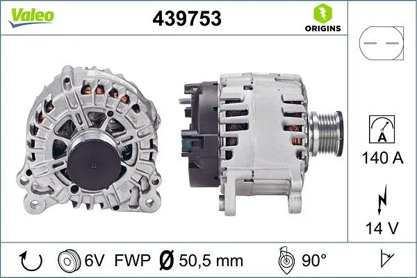 generátor VALEO 439753
