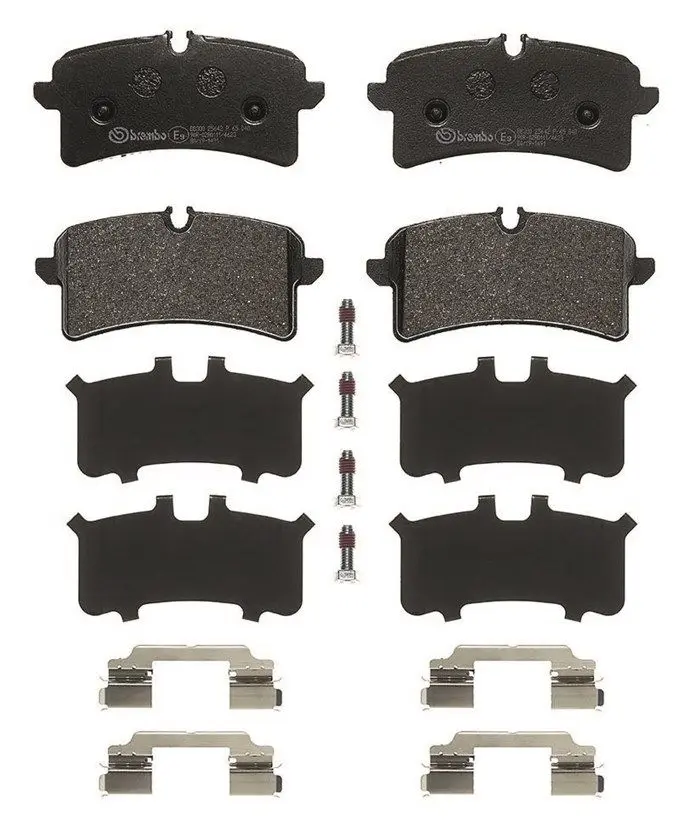 BREMBO Sada brzdových destiček, kotoučová brzda P65040