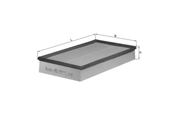Vzduchový filtr KNECHT LX 637