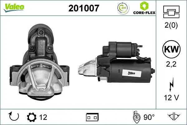 Startér VALEO 201007
