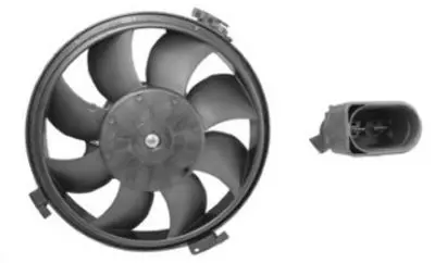 Větrák, chlazení motoru VAN WEZEL 0315747