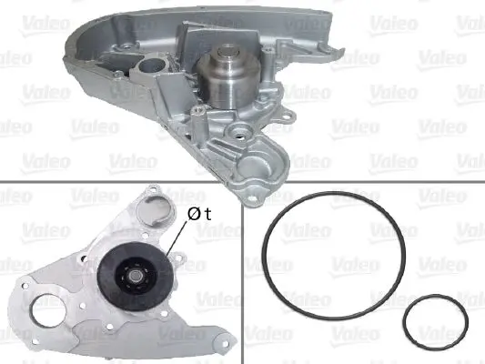 Vodní čerpadlo, chlazení motoru VALEO 506864