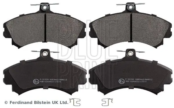 Sada brzdových destiček, kotoučová brzda BLUE PRINT ADC44251