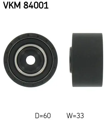 Vratná/vodicí kladka, ozubený řemen SKF VKM 84001