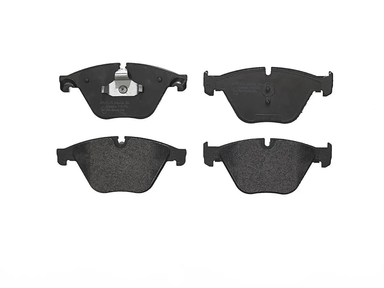 Sada brzdových destiček, kotoučová brzda BREMBO P 06 074