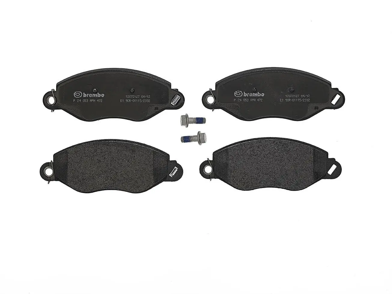 Sada brzdových destiček, kotoučová brzda BREMBO P 24 053