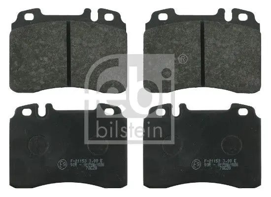 Sada brzdových destiček, kotoučová brzda FEBI BILSTEIN 16247