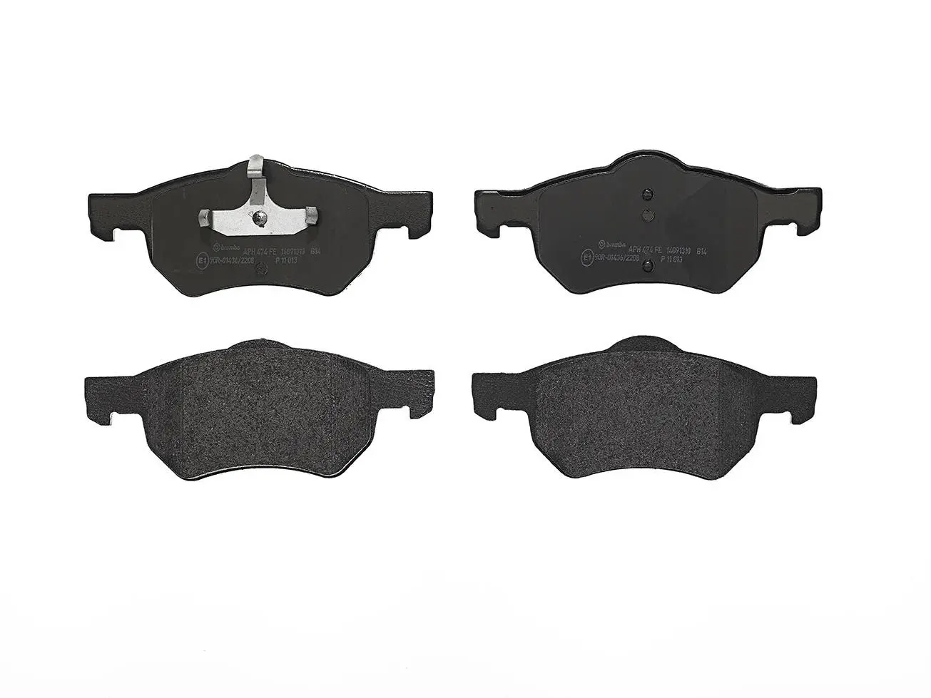 Sada brzdových destiček, kotoučová brzda BREMBO P 11 013
