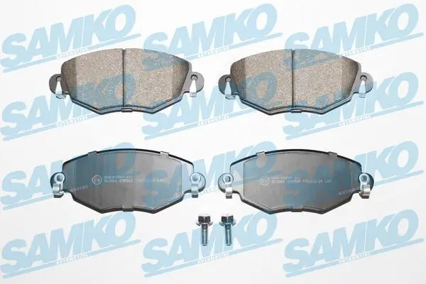 Sada brzdových destiček, kotoučová brzda SAMKO 5SP865