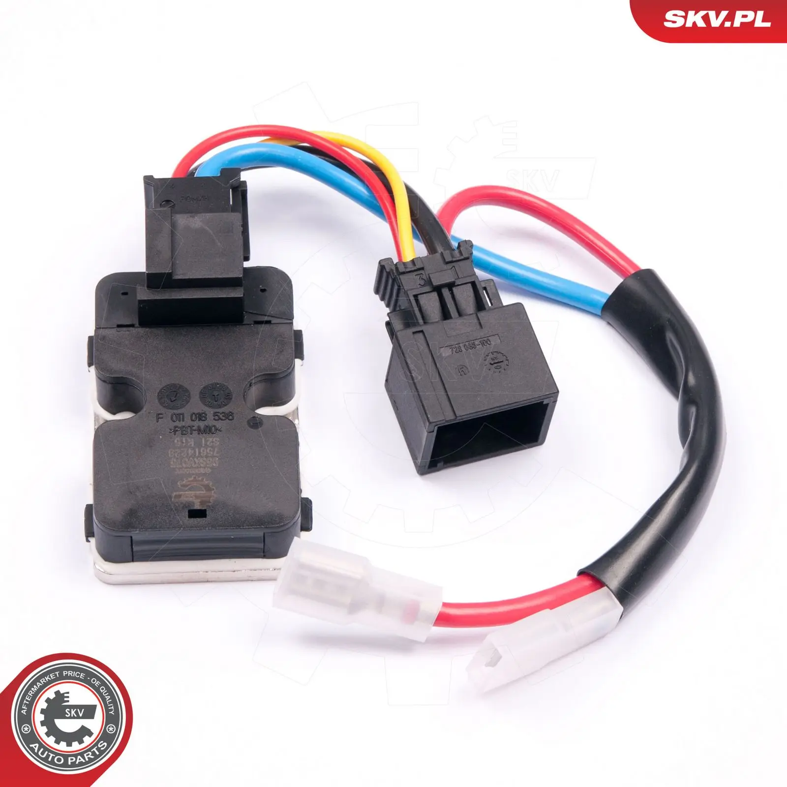 Odpor, vnitřní tlakový ventilátor ESEN SKV 95SKV075