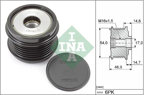 Předstihová spojka Schaeffler INA 535 0308 10