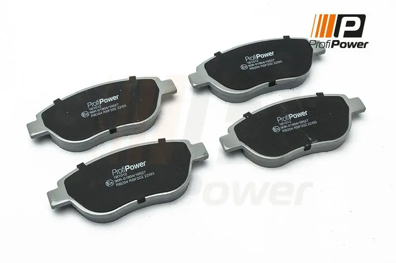 Sada brzdových destiček, kotoučová brzda ProfiPower 1B1012