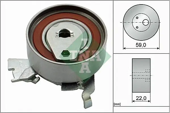 Napínací kladka, ozubený řemen Schaeffler INA 531 0273 30