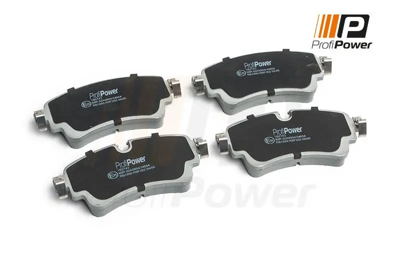 Sada brzdových destiček, kotoučová brzda ProfiPower 1B2143