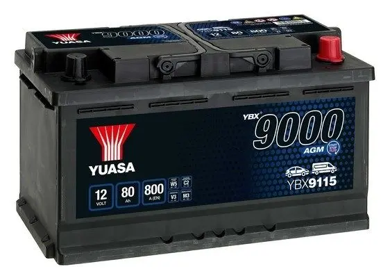 startovací baterie YUASA YBX9115