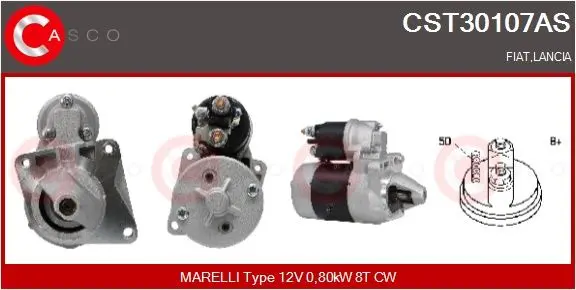 Startér CASCO CST30107AS