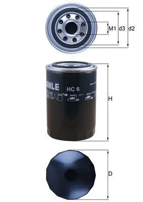 Hydraulický filtr, řízení
