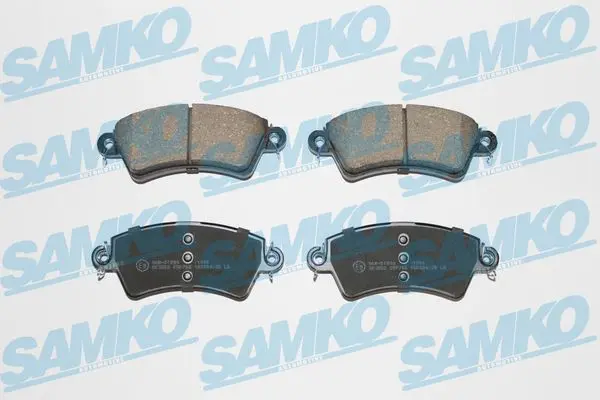 Sada brzdových destiček, kotoučová brzda SAMKO 5SP766