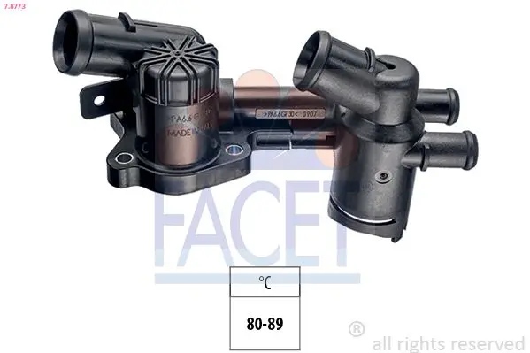 Termostat, chladivo FACET 7.8773