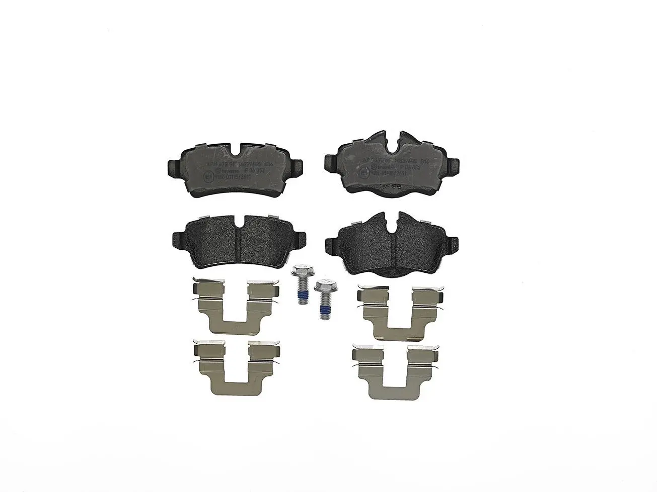 Sada brzdových destiček, kotoučová brzda BREMBO P 06 052